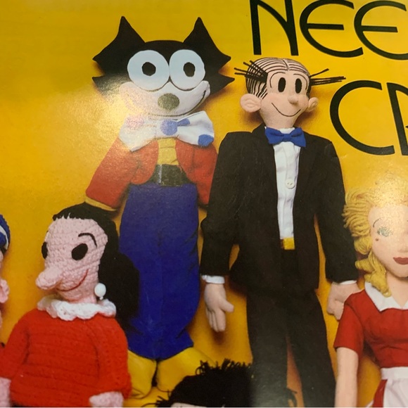 7 Craft Crafting Magazines Patterns Dolls Needlepoint Yarn Crochet Cross Stitch - Picture 4 of 15